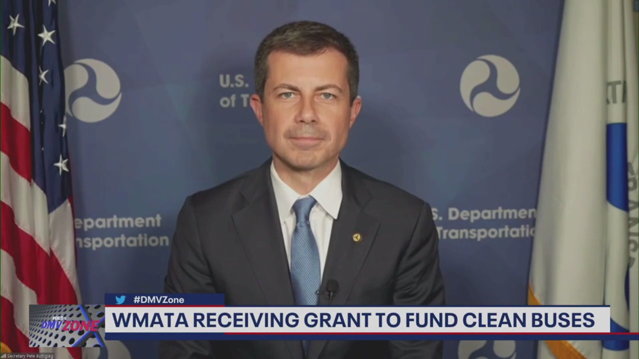 Pete Buttigieg on $104M federal grant to fund clean buses