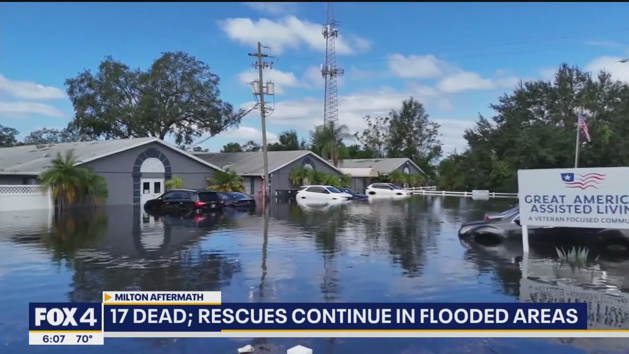 WATCH: Hurricane Milton aftermath