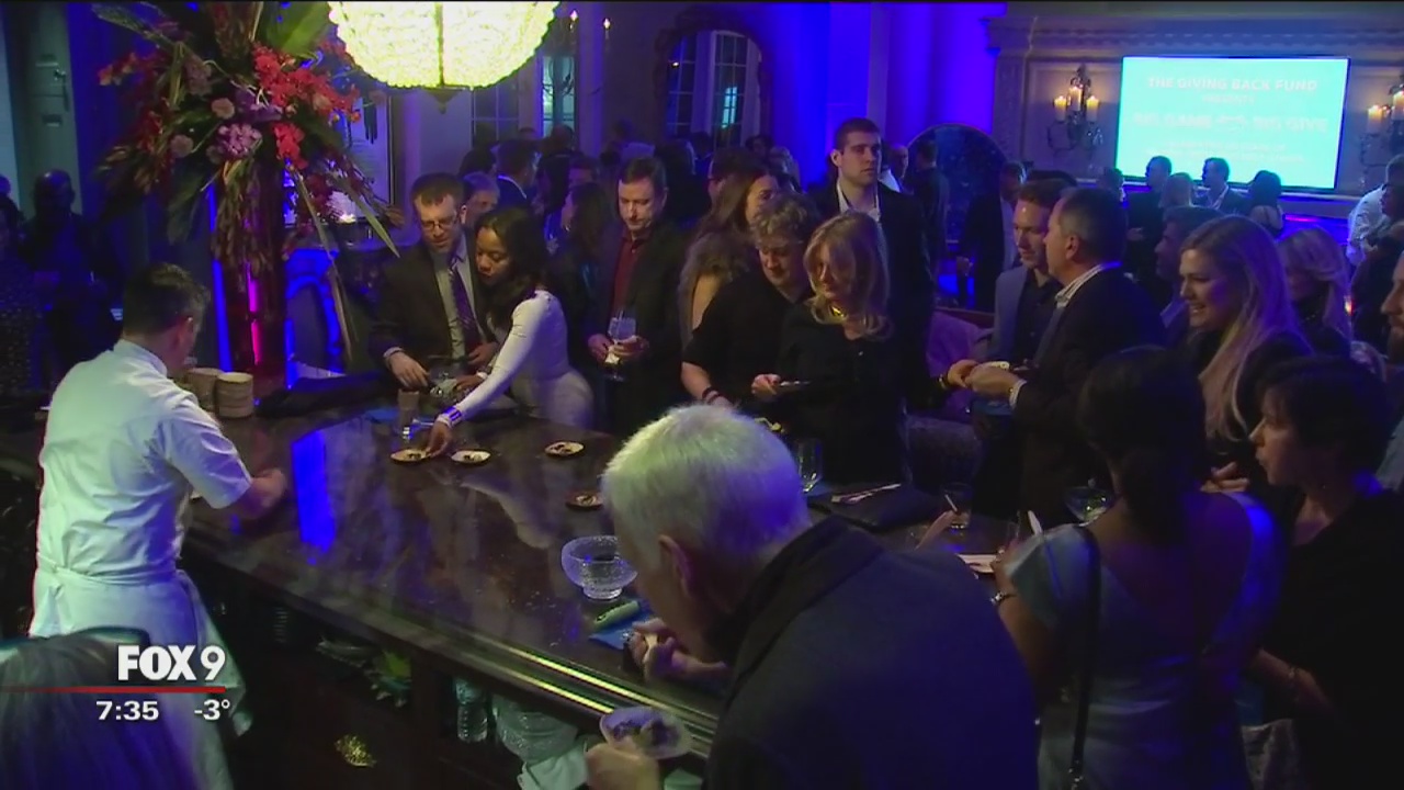 Partying for a good cause