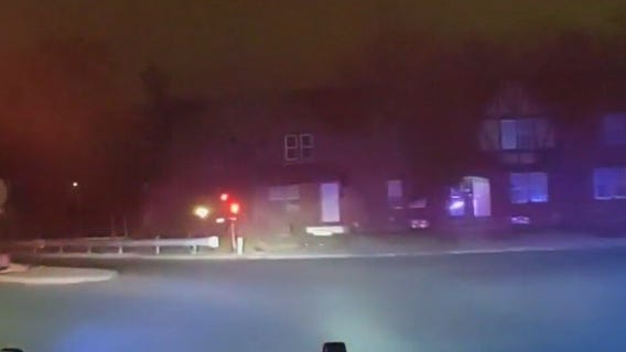 Suspect crashes truck into house during Warren police chase