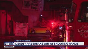1 dead, 1 injured in fire, explosion at Tacoma gun range