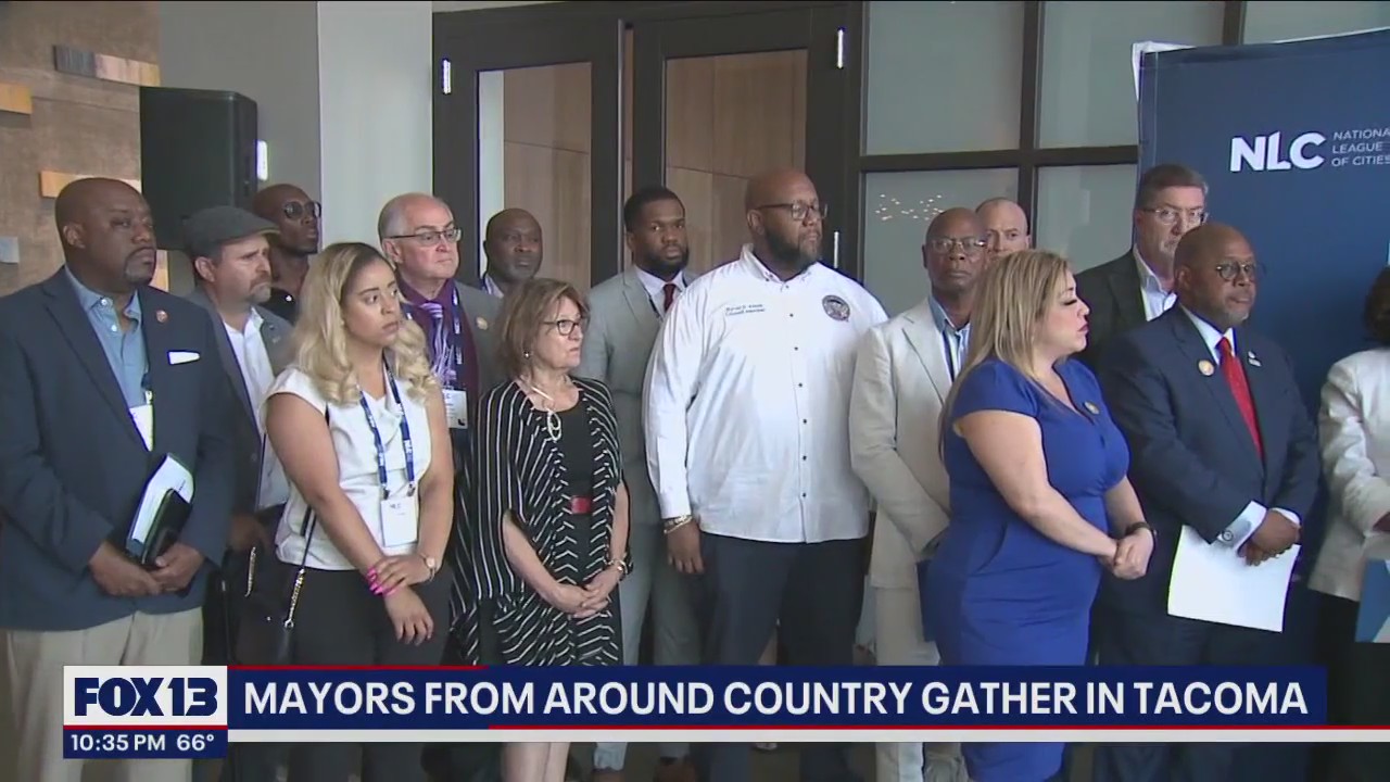 Mayors, city leaders from across the country meet in Tacoma