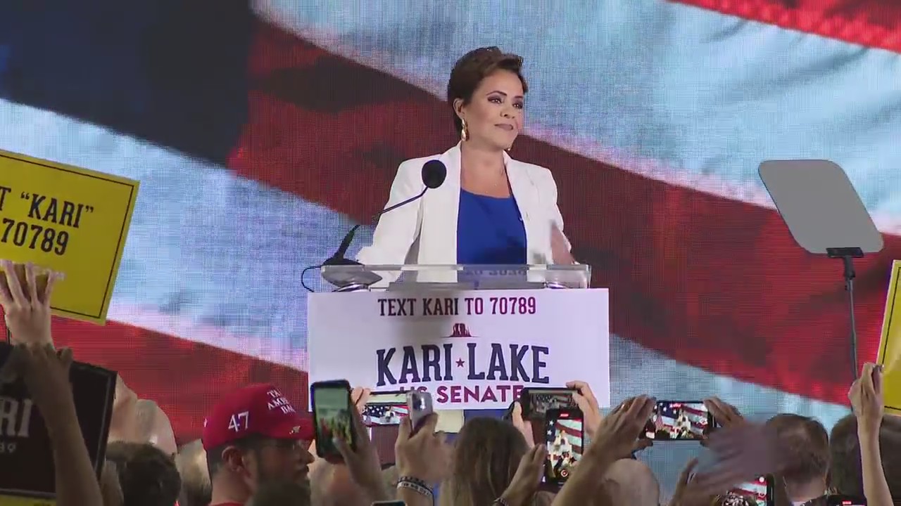 Full video: Kari Lake announces U.S. Senate run