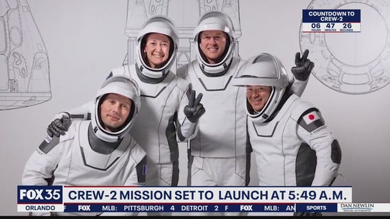 Crew-2 mission set to launch before sunrise