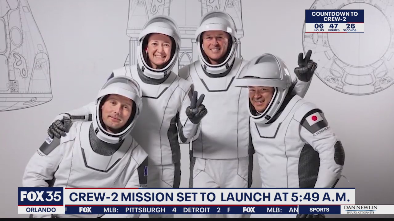 Crew-2 mission set to launch before sunrise