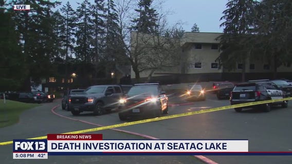Death investigation underway at Angle Lake
