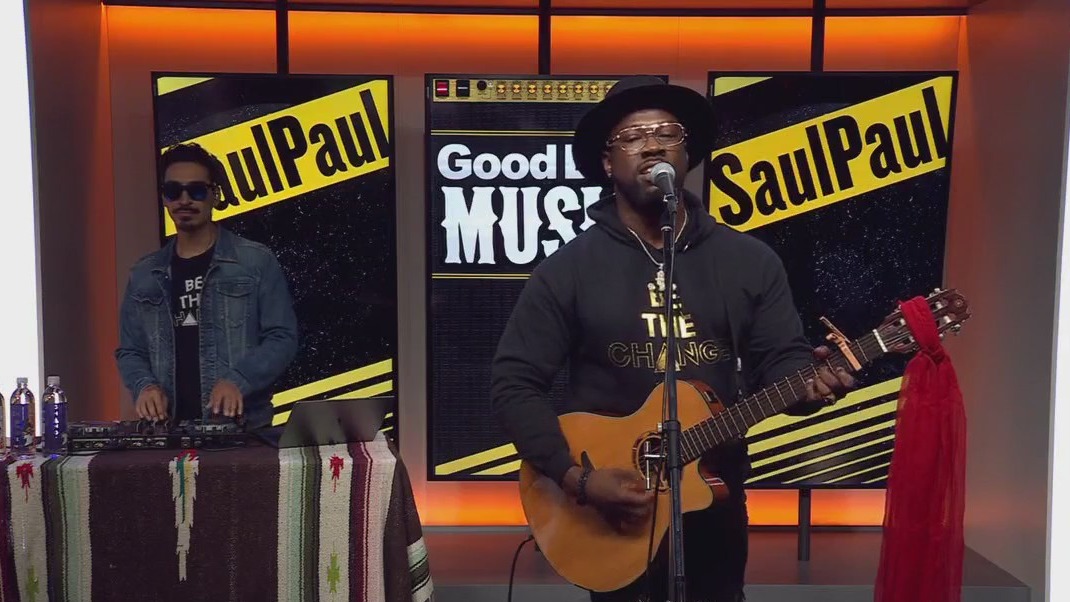 SaulPaul performs "Be the Change and Rise"