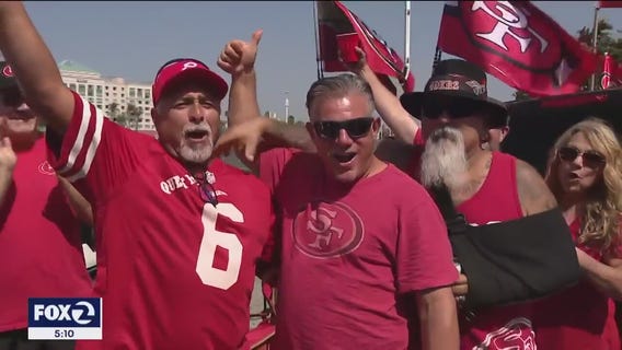 Fan frenzy ahead of Niners home opener