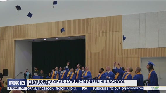 11 students graduate from Green Hill School