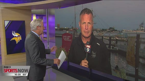 Fox 9 Sports Now: Jim Rich, Pete Bercich preview Vikings at Eagles for Monday Night Football