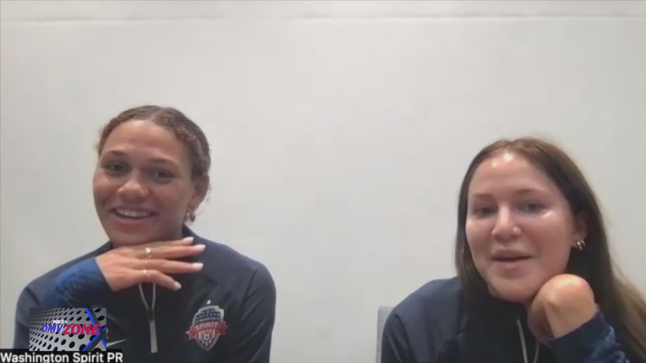 Washington Spirit players talk being teammates and best friends