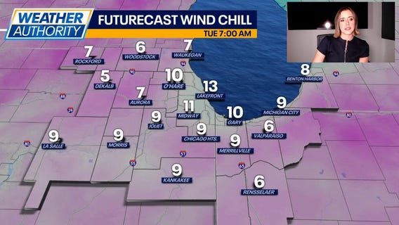 Chicago warms slightly after frigid weekend