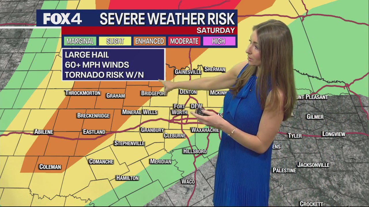 Dallas weather: May 25 morning forecast