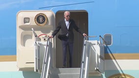 President Biden arrives in Milwaukee for visit to Laborfest