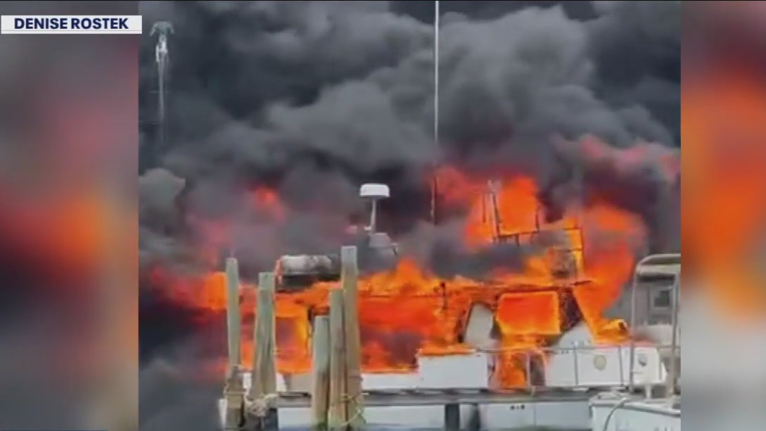 At least 3 boats damaged in marina fire on Madeira Beach