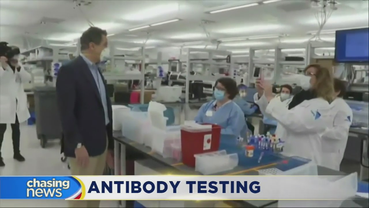 NY state begins testing for coronavirus antibodies