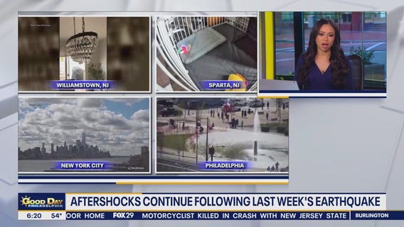 2.6 magnitude aftershock rumbles parts of northern New Jersey