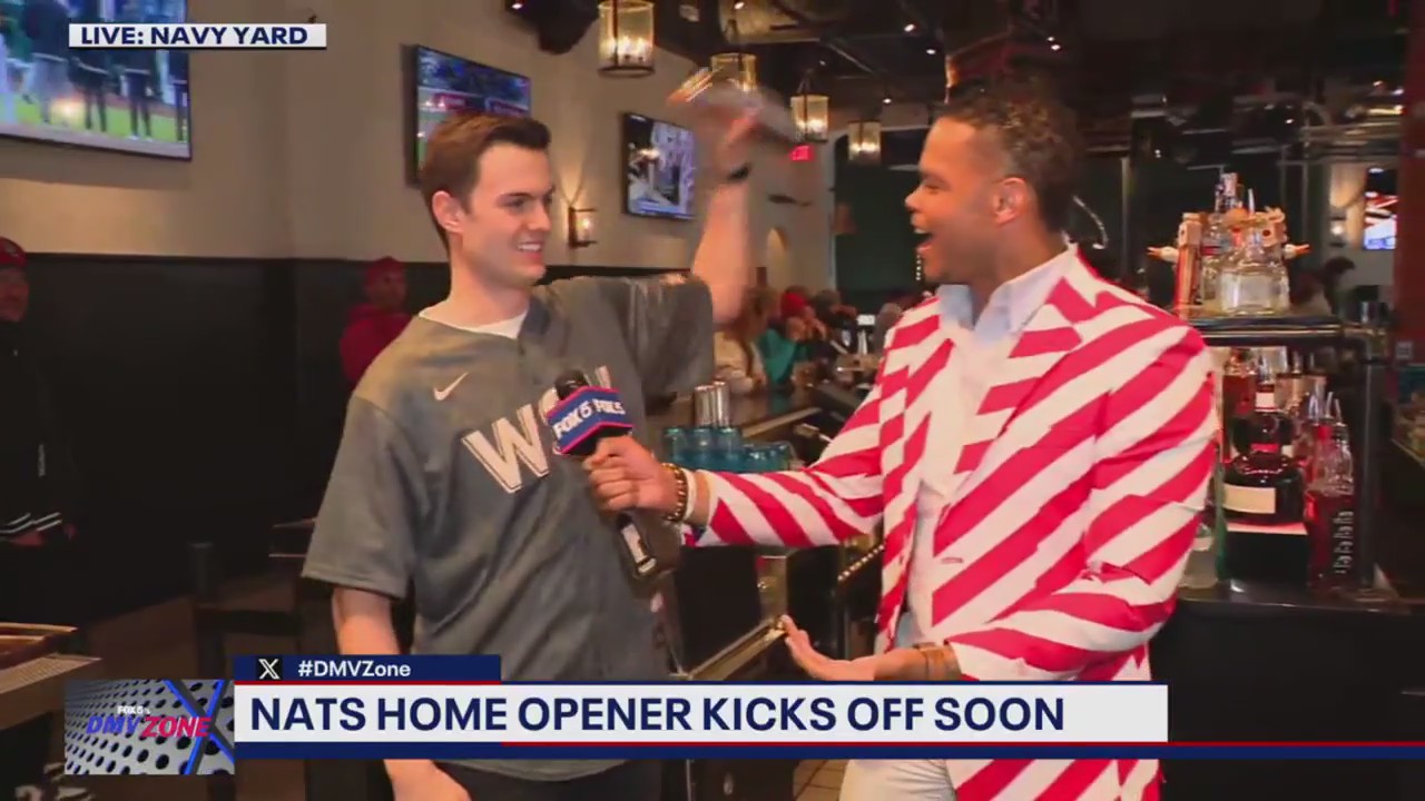 FOX 5's DMV Zone, Nats Home opener at Mission Navy Yard
