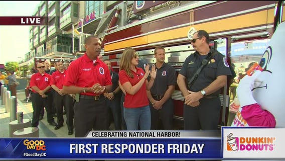 National Harbor | Zip Trip: Dunkin Donuts First Responder Friday