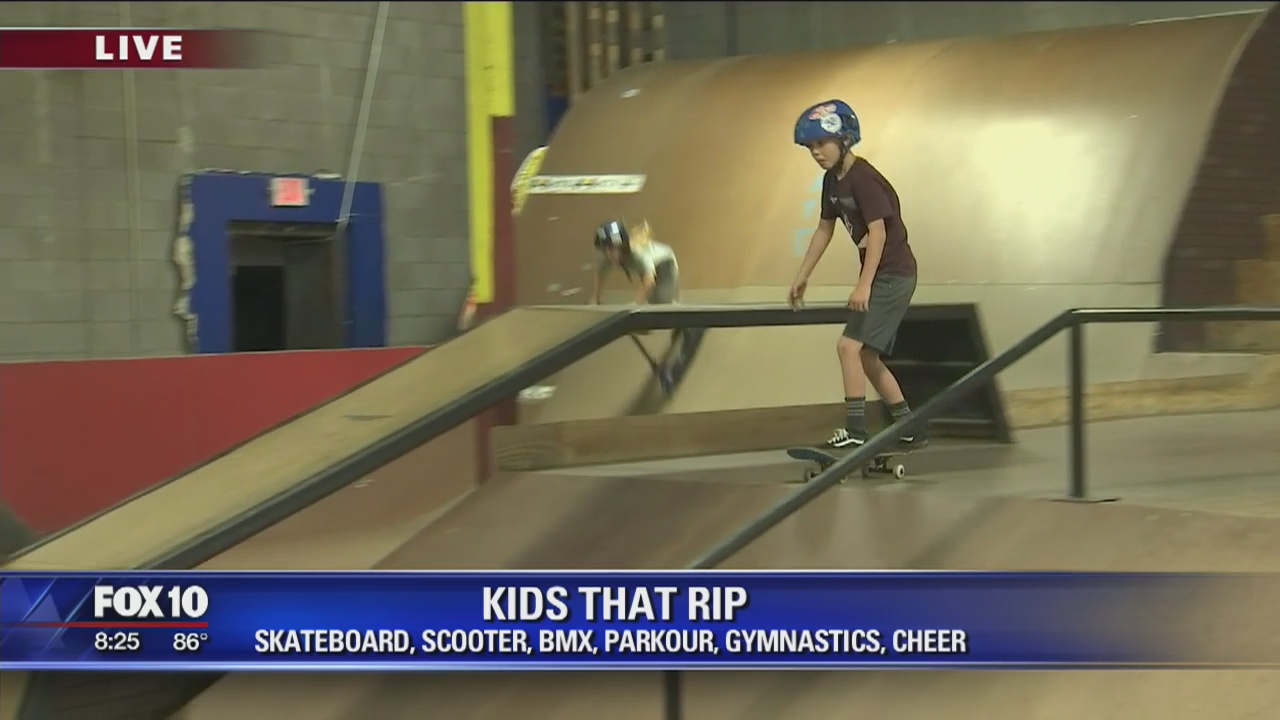 'Kids That Rip' skateboard park