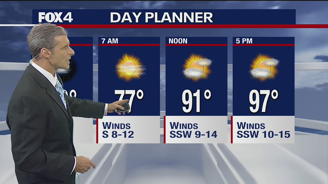 July 23 evening forecast