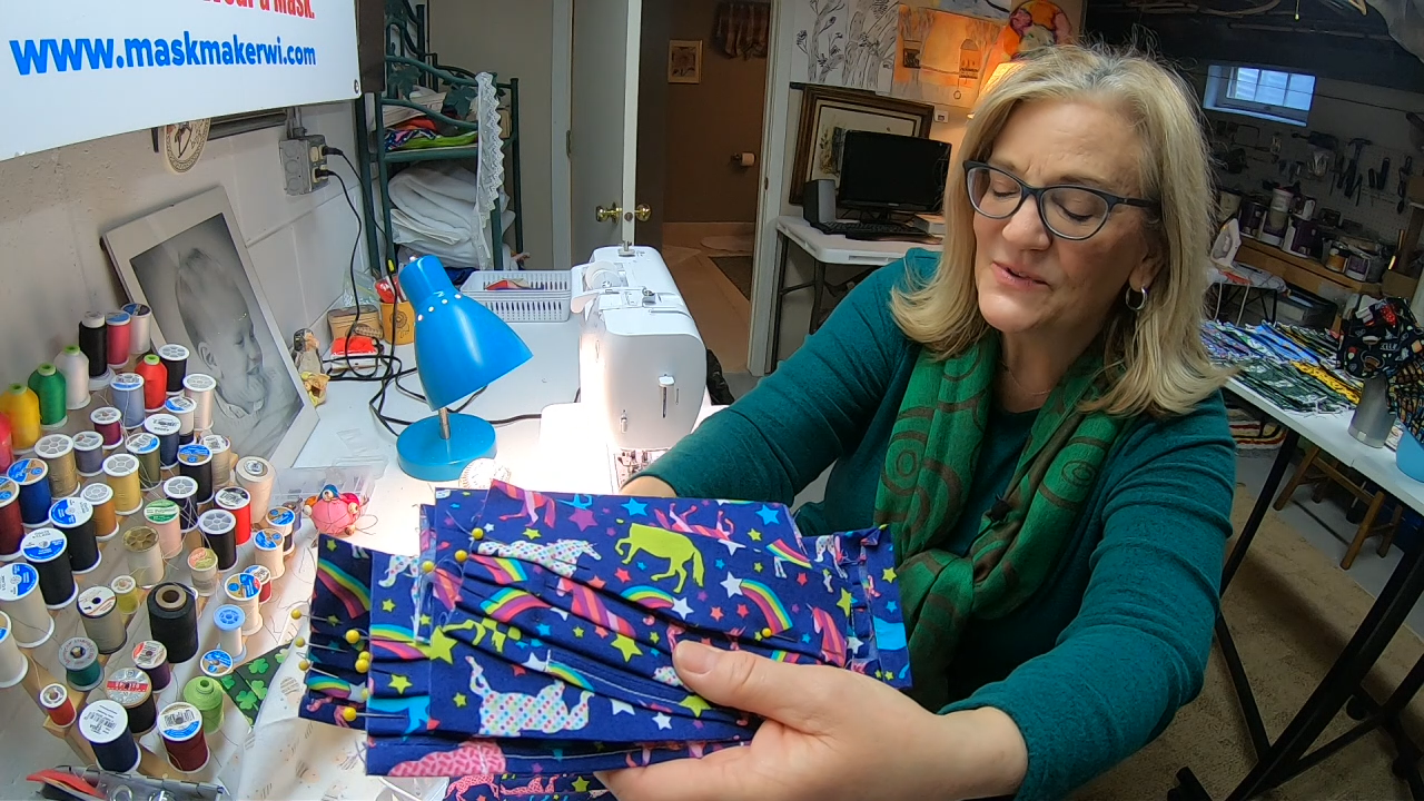 Elm Grove woman reflects on 1 year of sewing masks