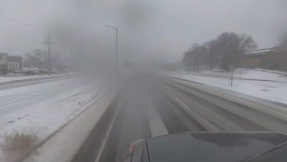 Driving in snow: ‘Takes a lot longer to slow down’