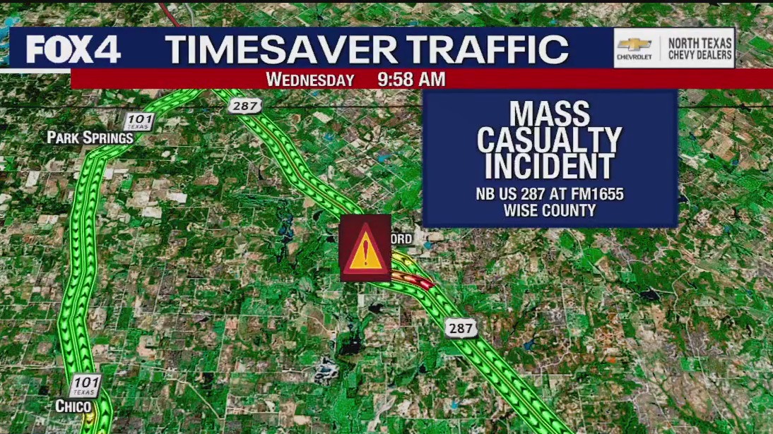 3 dead, 11 injured in Wise County crash