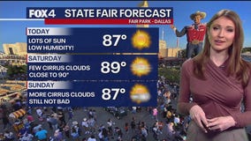 Dallas Weather: Sept. 26 morning forecast