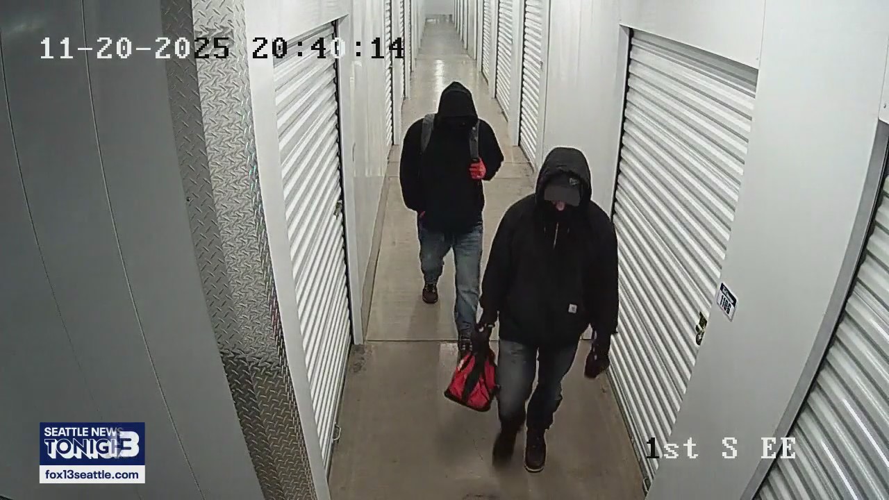 Would-be storage unit thieves captured in Shoreline