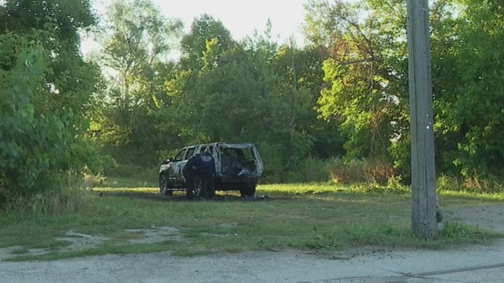 Man found hogtied pulled from burning SUV in Detroit