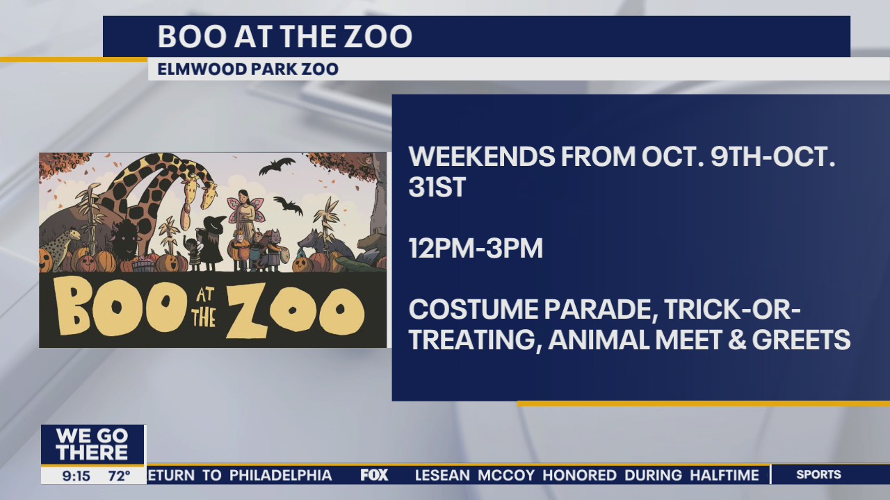 Elmwood Park Zoo hosts Boo at the Zoo and Beast of a Feast events