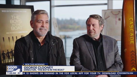 Part One: George Clooney, author Daniel James Brown discuss story behind ?Boys in the Boat?
