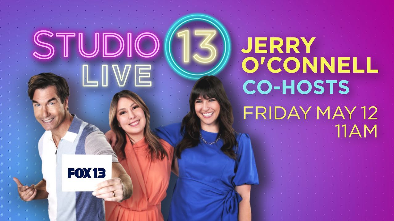 Watch Studio 13 Live full episode: 'Pictionary' Host Jerry O'Connell co-hosts on Friday, May 12
