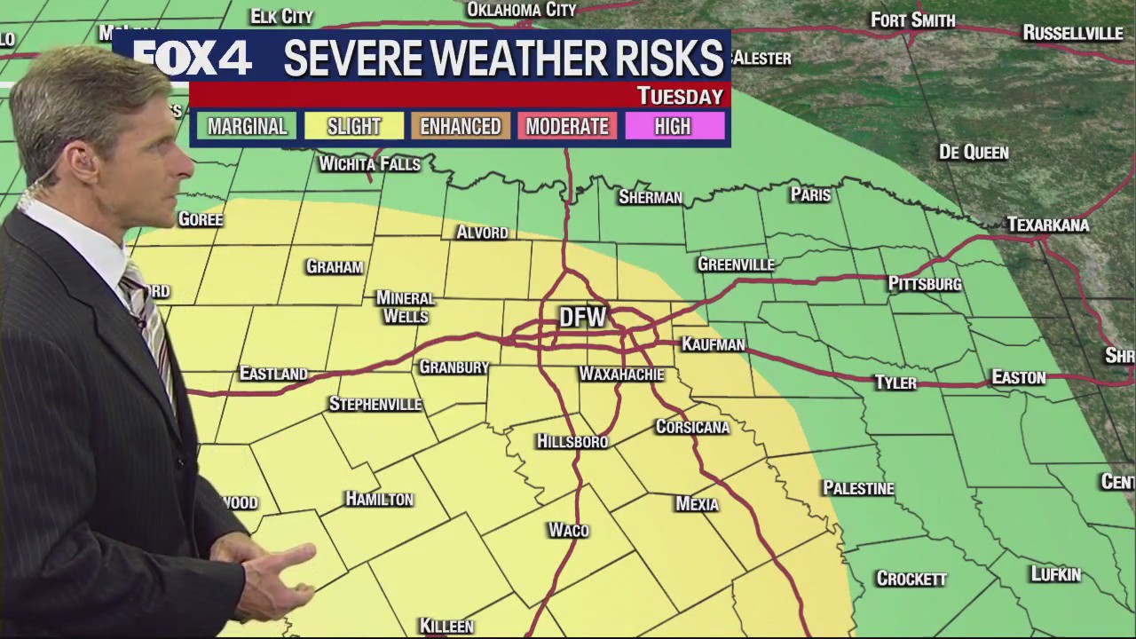 Dallas weather: April 24 overnight forecast