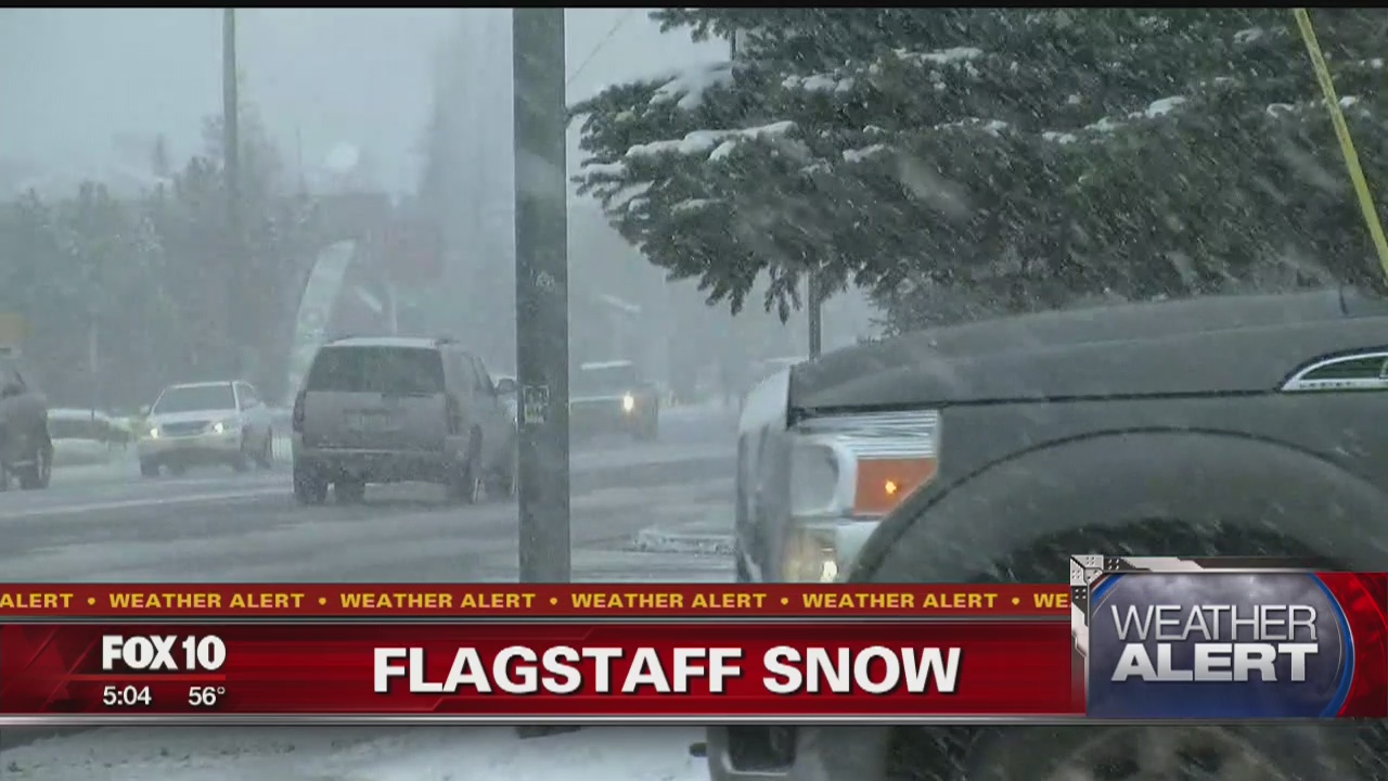 Flagstaff area gets 5 inches of snow