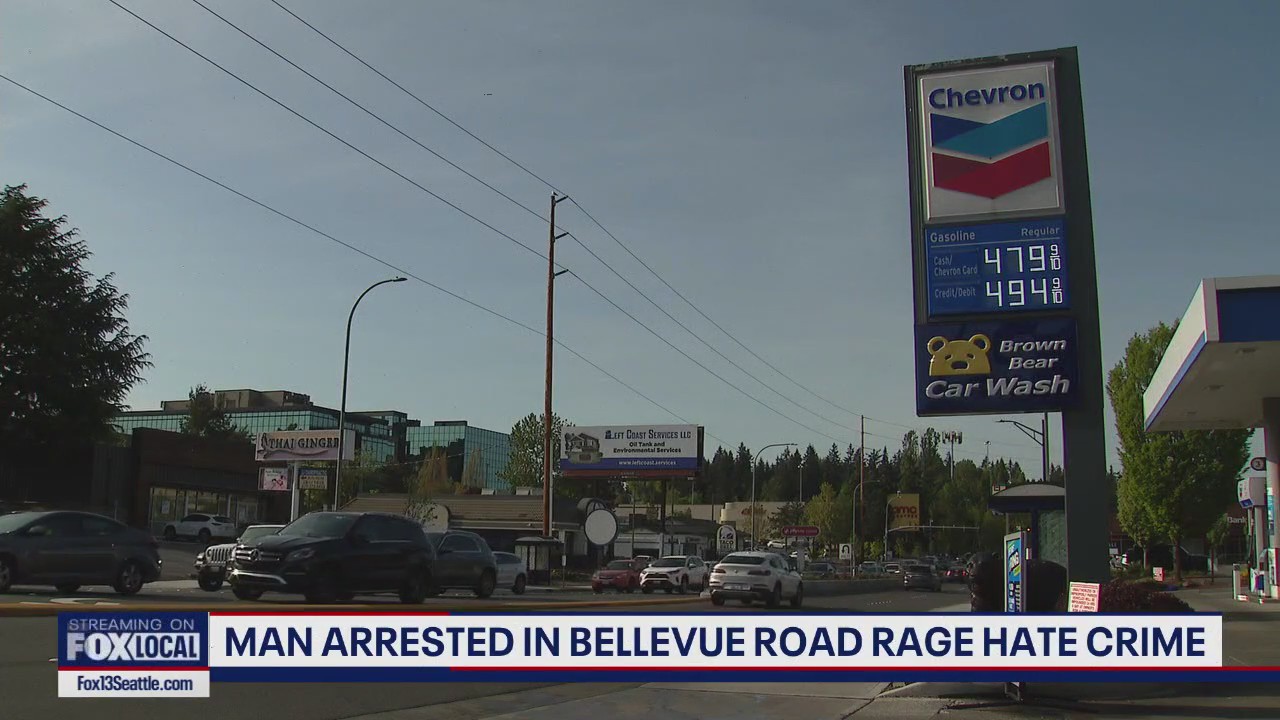 North Seattle Rage Bellevue road rage case being investigated as hate crime | FOX 13 Seattle