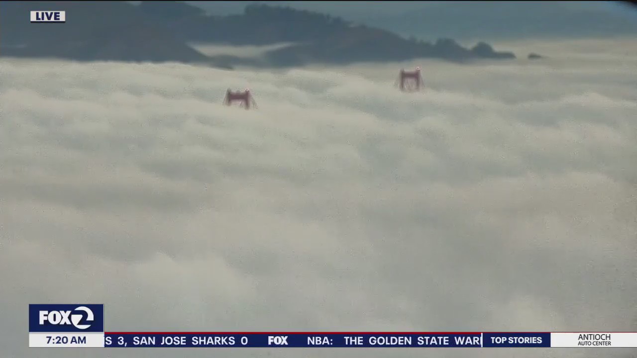 Foggy start, sunny finish