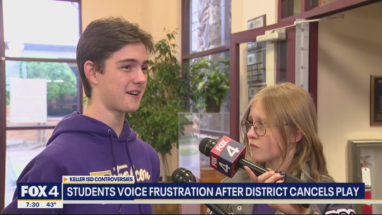 Students voice concern after Keller ISD cancels play | FOX 4 Dallas ...