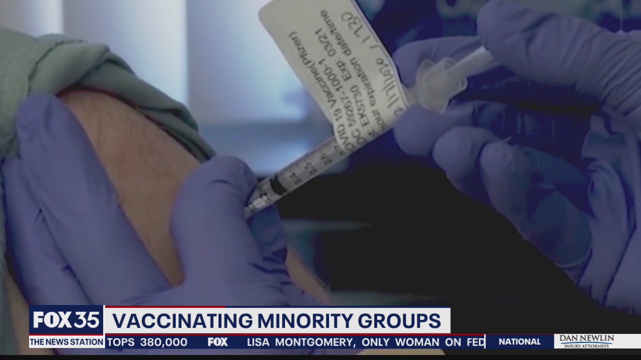 County hoping to vaccinate more minority groups