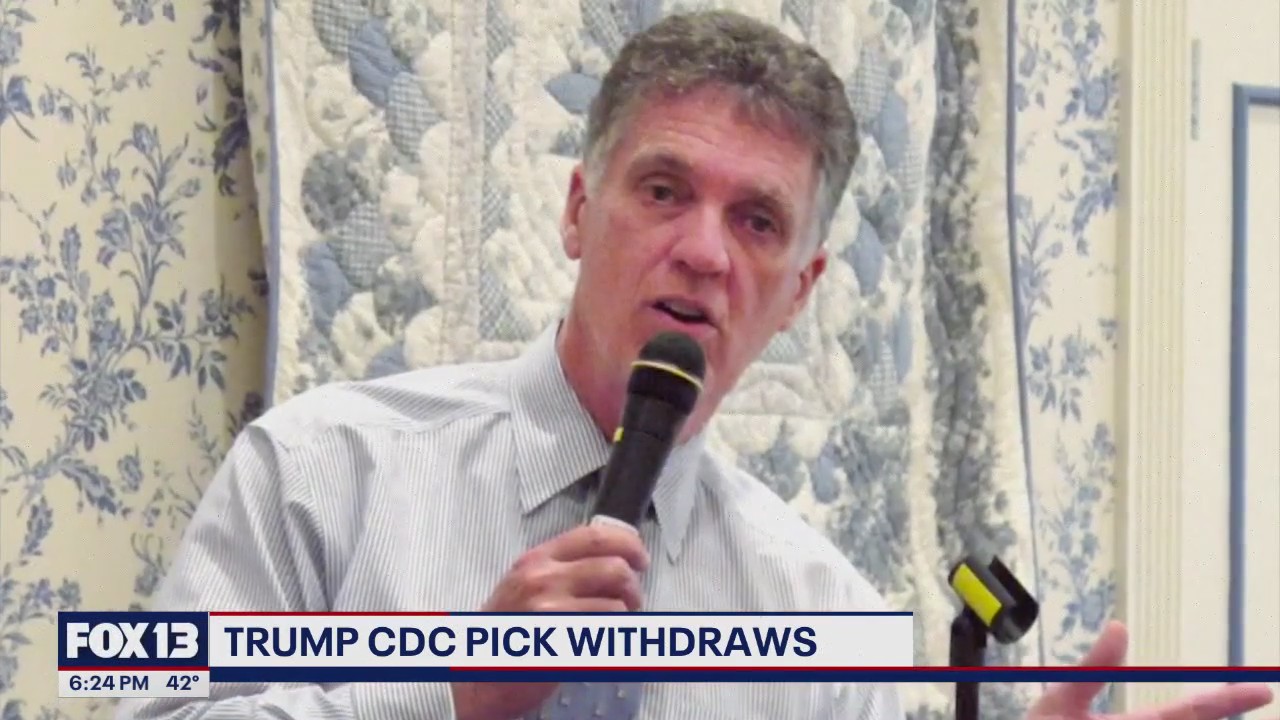 Trump CDC pick withdraws
