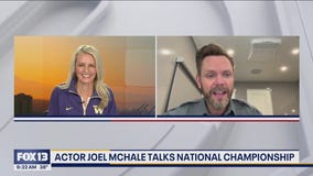 Actor Joel McHale joins Good Day Seattle to talk Huskies in CFP Championship