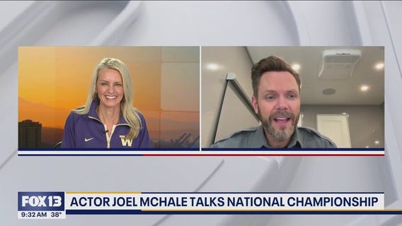 Actor Joel McHale joins Good Day Seattle to talk Huskies in CFP Championship