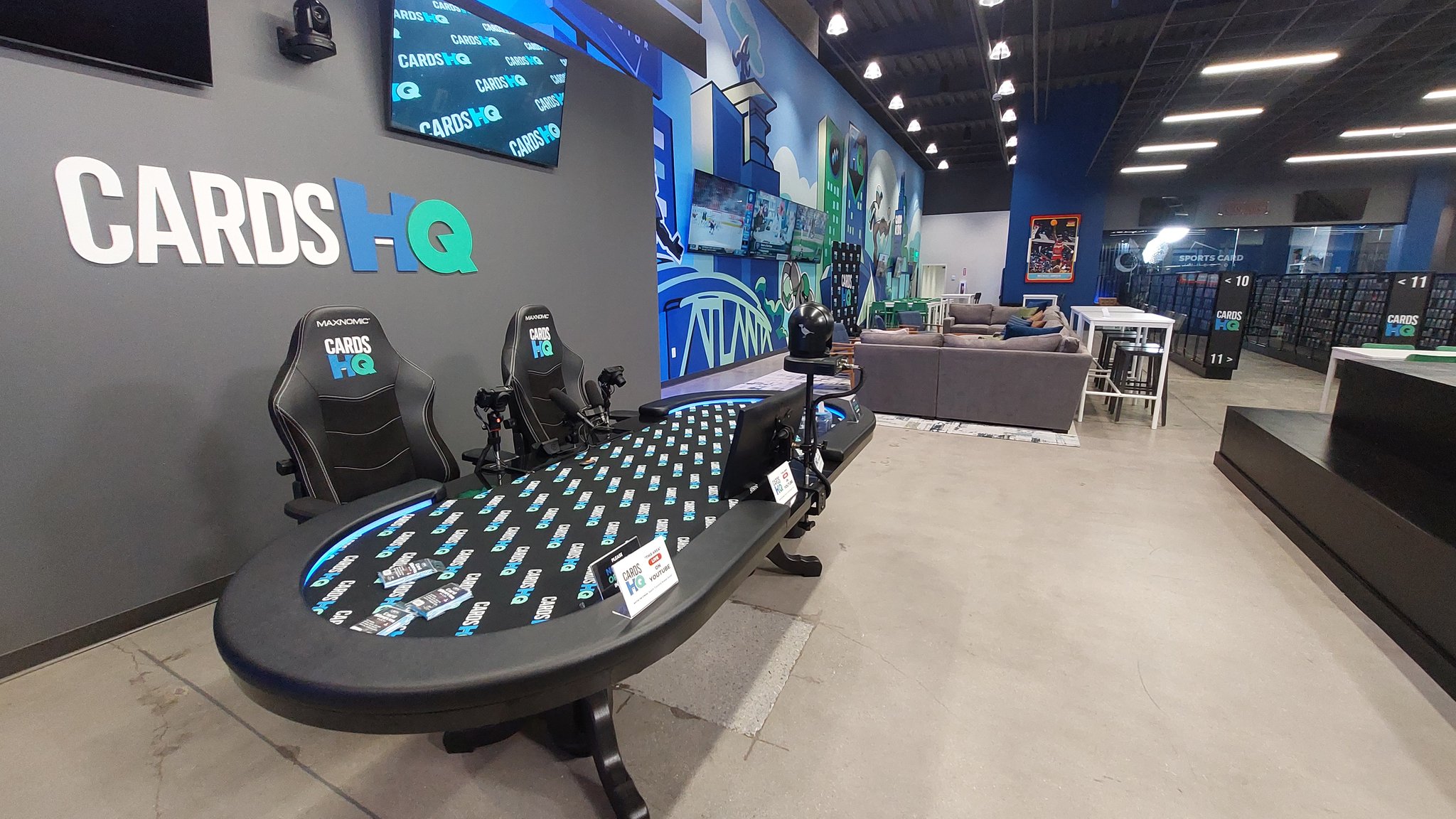 Cobb County's futuristic sports card shop