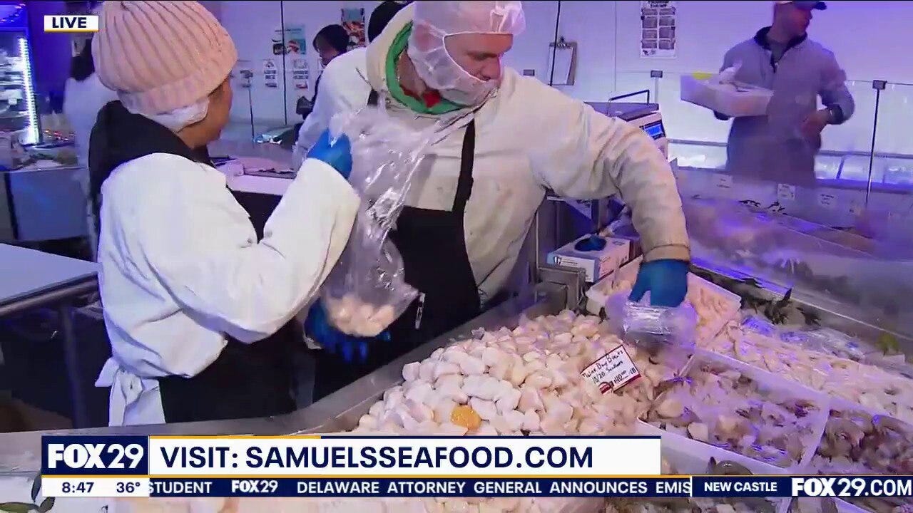 The Feast of Seven Fishes with Samuels Seafood Company