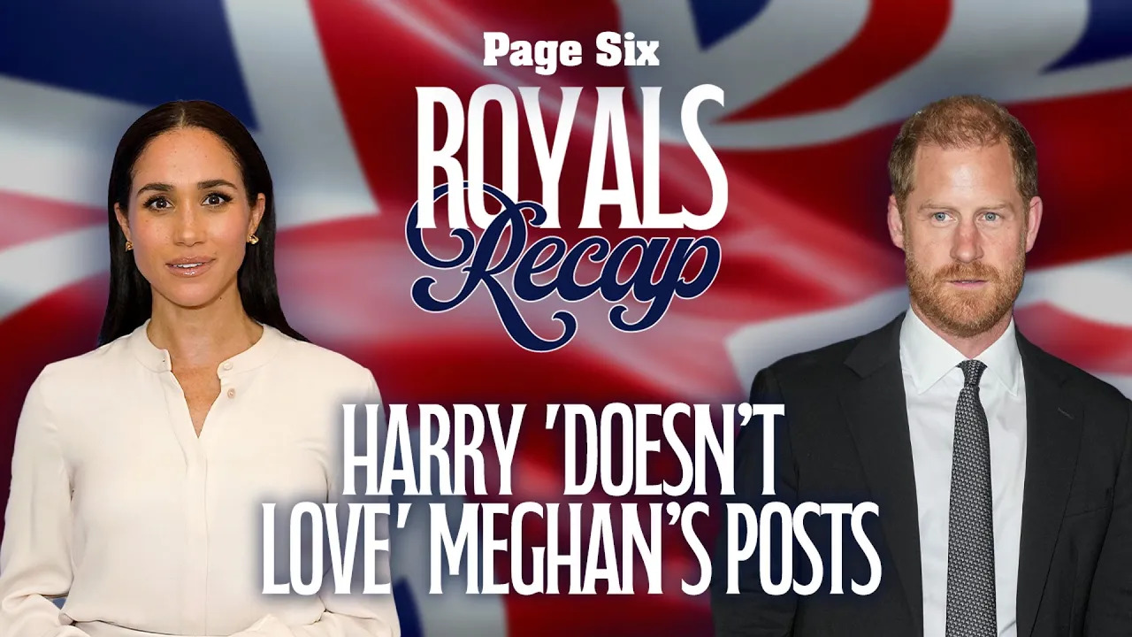 Harry 'doesn't love' Meghan's posts