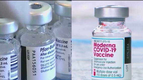 What strains of COVID-19 do the new vaccines target?