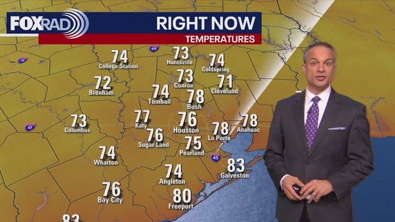 Houston weather: Mostly cloudy, humid Thursday