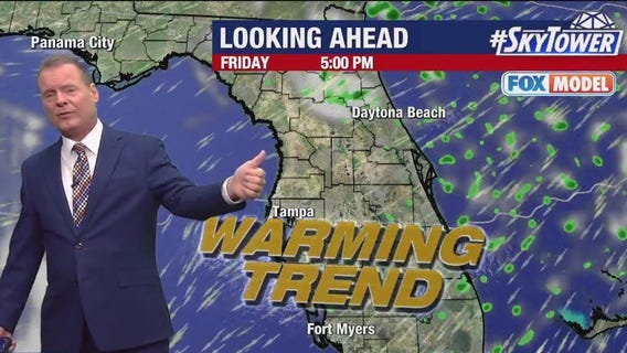 Tampa weather | Weekend warmup on the way