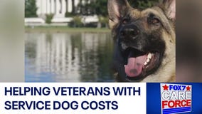 Helping veterans with service dog costs